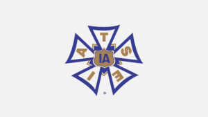 The IATSE logo, courtesy of IATSE.