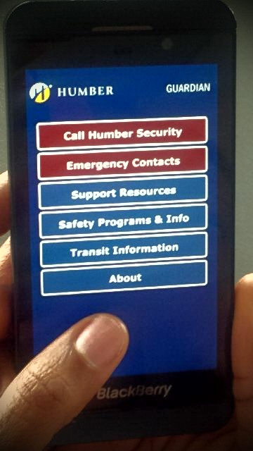 New Humber “Guardian” app makes safety easy