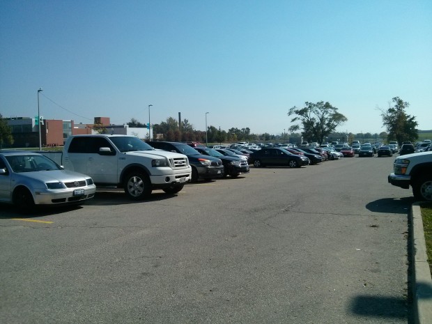 Lakeshore Campus parking crush drives search for more lots