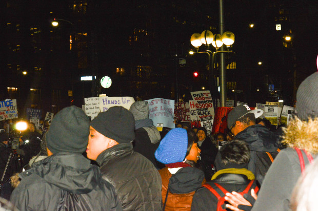 Torontonians protest Ferguson grand jury decision