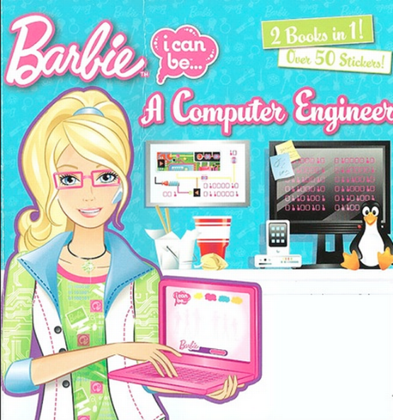 Computer engineer Barbie book stirs up controversy