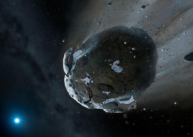 NASA says asteroid will travel past earth