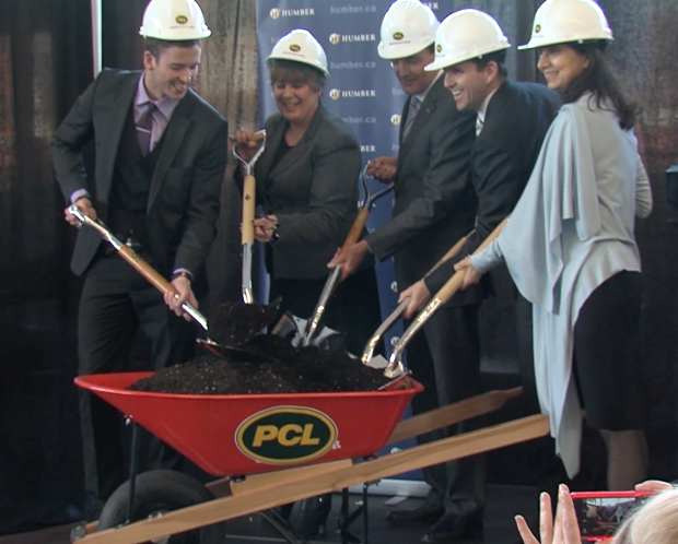 Humber and PCL breaks ground for Wellness Centre
