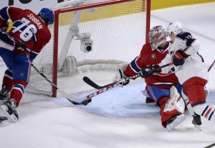 Canadiens leap over Blue Jackets
