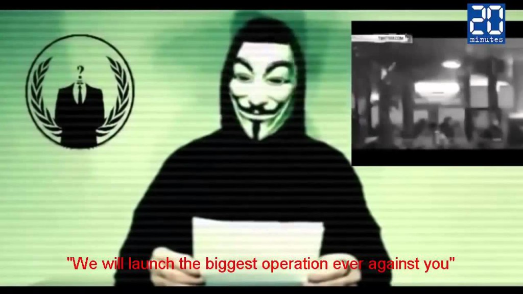 Anonymous has declared war on Islamic State