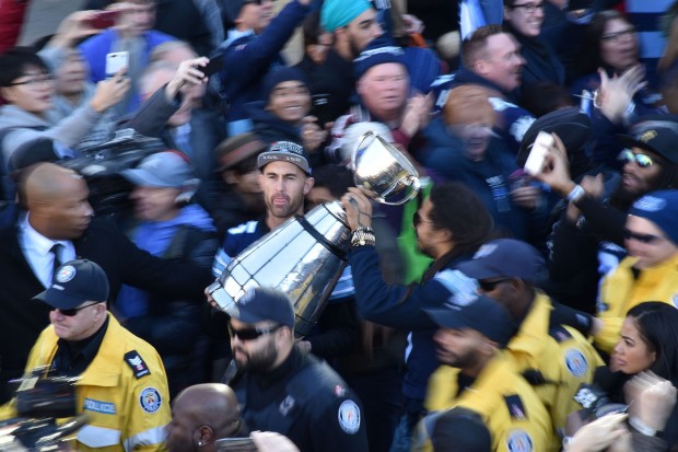 Toronto Celebrates Grey Cup Win