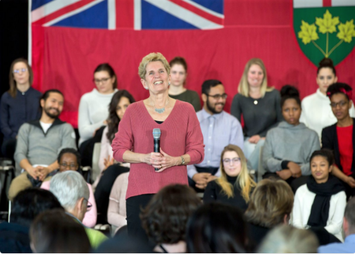 Wynne appeals to Ontario youth: Get out and vote