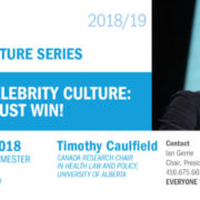 President’s Lecture Series Presents Timothy Caulfield