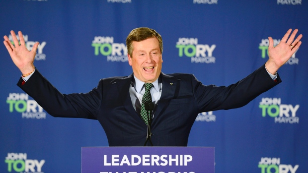 John Tory is re-elected as Mayor of Toronto