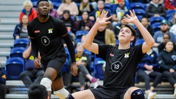 Hawks men’s volleyball team soars in standings