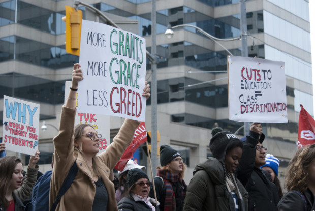 (Audio) IGNITE rallies at Queen’s Park, talk financial aid for Humber students