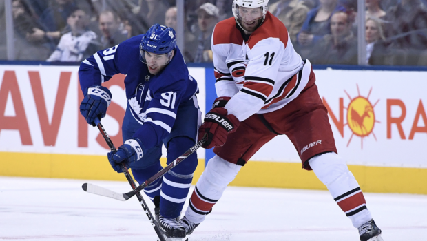 Leafs blown away by Hurricanes