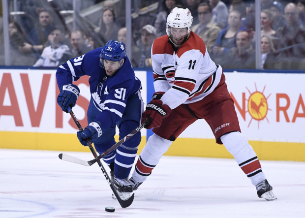 Leafs blown away by Hurricanes