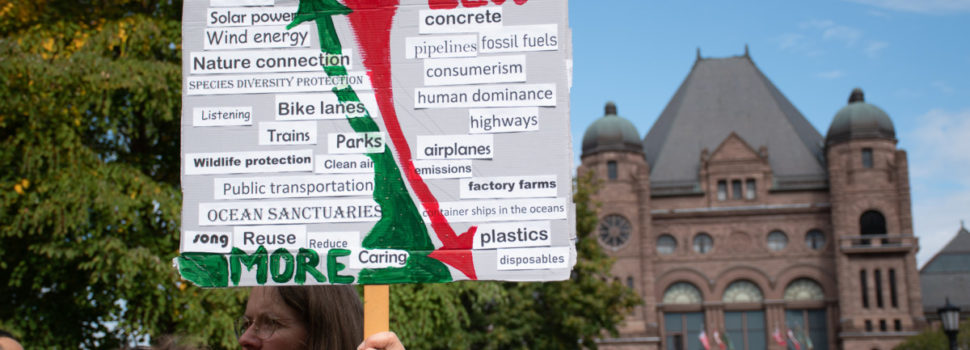 The 2019 Global Climate Strike takes over Queen’s Park