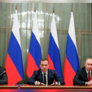 Russia’s prime minister and government step down