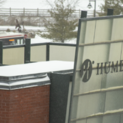 Snow slows down Humber