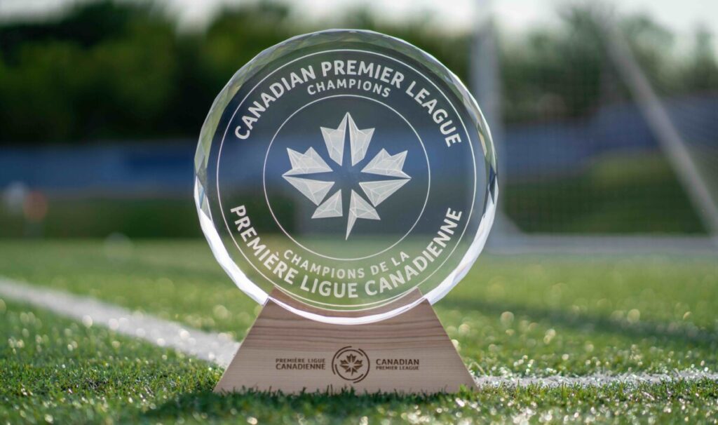 The North Star Shield, presented to the Canadian Premier League champions