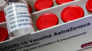 The AstraZeneca vaccine. (Reuters)