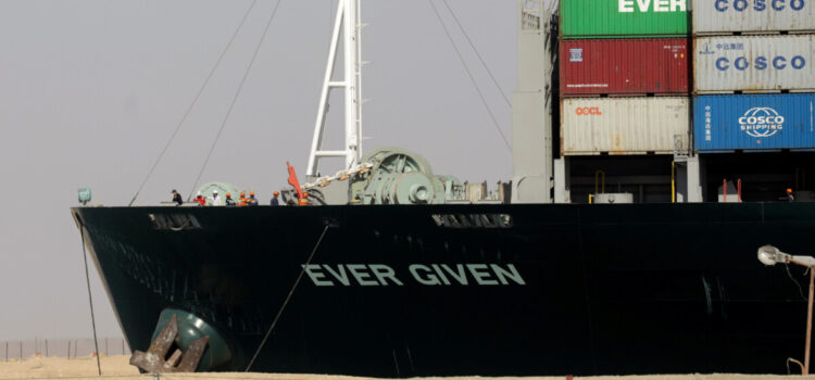 Egypt begins investigation into how ship got stuck on Suez Canal