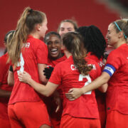 Canadian women’s soccer team defeats England