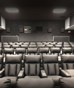 Imagine Cinemas' Market Square location has leather, reclining seats for movie goers to enjoy.