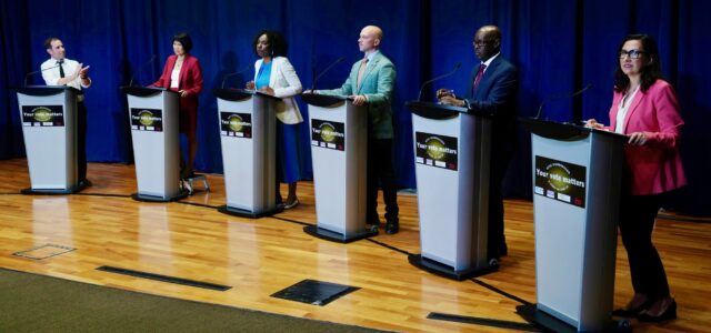 Toronto’s mayoral candidates participated in multiple debates