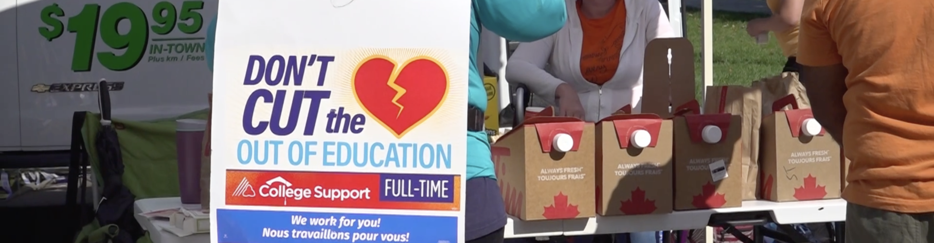 Mediation broke off, Ontario college support staff strike enters third week