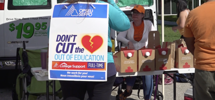 Mediation broke off, Ontario college support staff strike enters third week